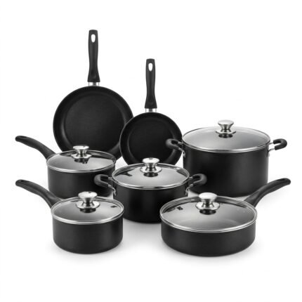 Premium Non-Stick Cookware Set (10 Pieces)