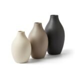Modern Ceramic Decorative Vase Set - Image 4