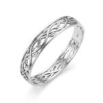 925 Sterling Silver Bangle with Leira - Image 7