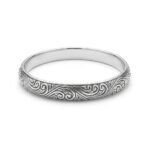 925 Sterling Silver Bangle with Leira - Image 4