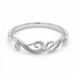 925 Sterling Silver Bangle with Leira