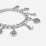 925 Sterling Silver Leira Charm Bracelet - Image 6
