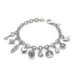 925 Sterling Silver Leira Charm Bracelet - Image 2